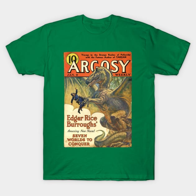 Argosy Weekly T-Shirt by MindsparkCreative